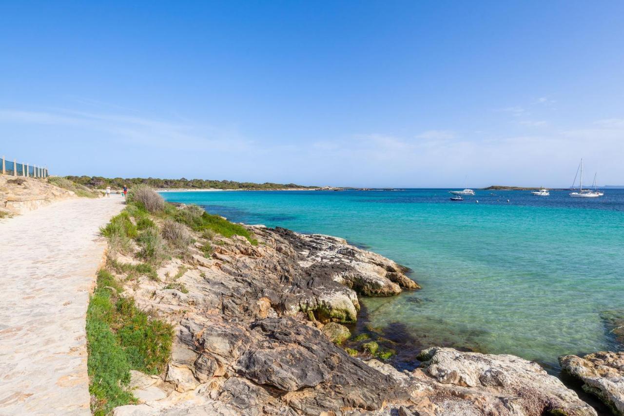 Ses Salines Cottage With Private Pool And Barbecue Dış mekan fotoğraf